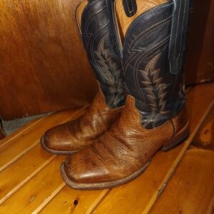 Mens cowboy Leather Tecova Boots